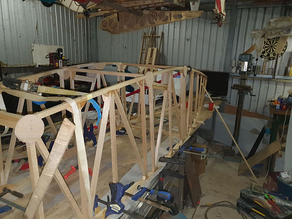 Basic fuselage structure.