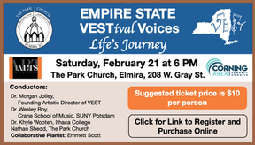 February 21, 2026 - VESTival Voices - Life's Journey