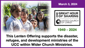 March 3, 2024 - One Great Hour of Sharing