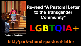 Re-read A Pastoral Letter to the Transgender Community