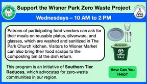 Wisner Park Zero Waste Project 2026
