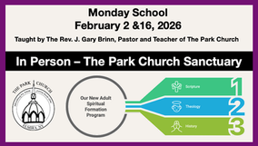 February 2 & 16, 2026 - Monday School