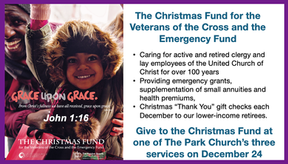 December 24, 2023 - Contribute to the Christmas Fund