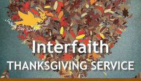 November 19, 2023 - Community Interfaith Thanksgiving Worship Service