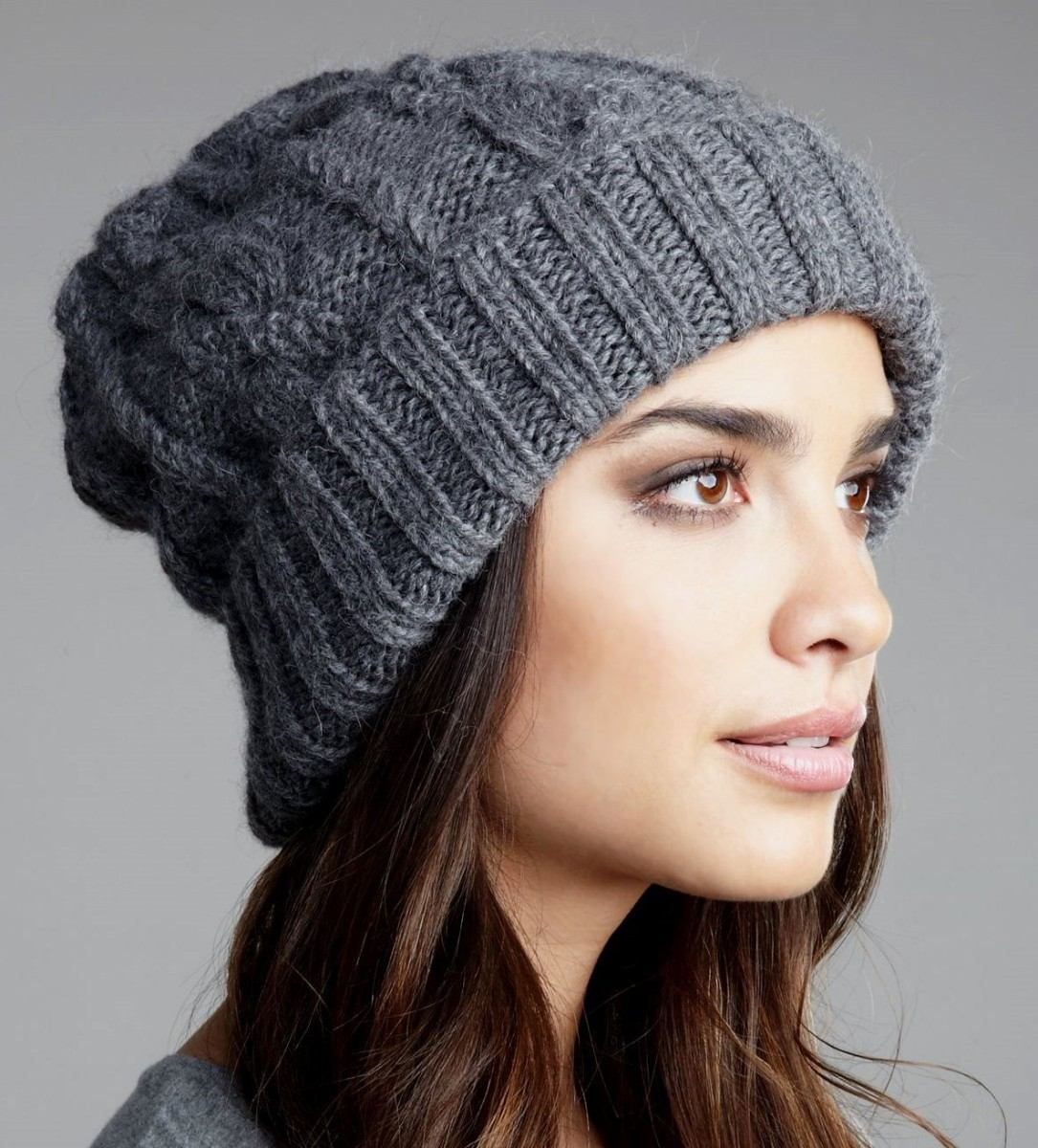 Gorro tejido de Alpaca - código 1004