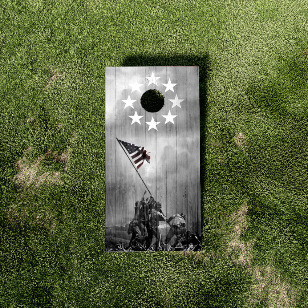 Flag Raise of Iowa Jima Wood