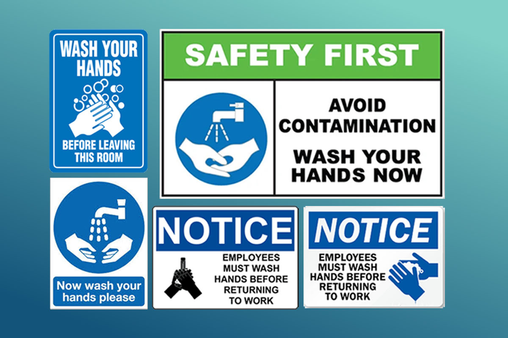 Covid 19 All you need to know about signs, stickers and protection fr