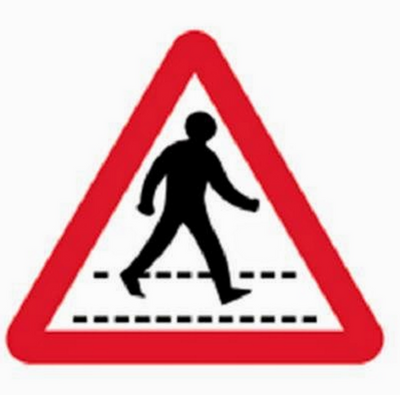 Pedestrian Crossing Sign
