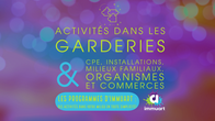 Voici nos services offerts en garderie