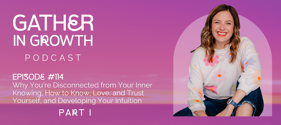 Gather in Growth Podcast episode #001
