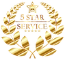 5 star service badge