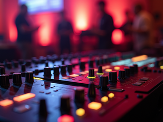 DJ Controller at Whitworth hall