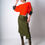 Thumbnail: Mohair-Mix Pull in orange/terra