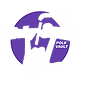 Purple & White Logo