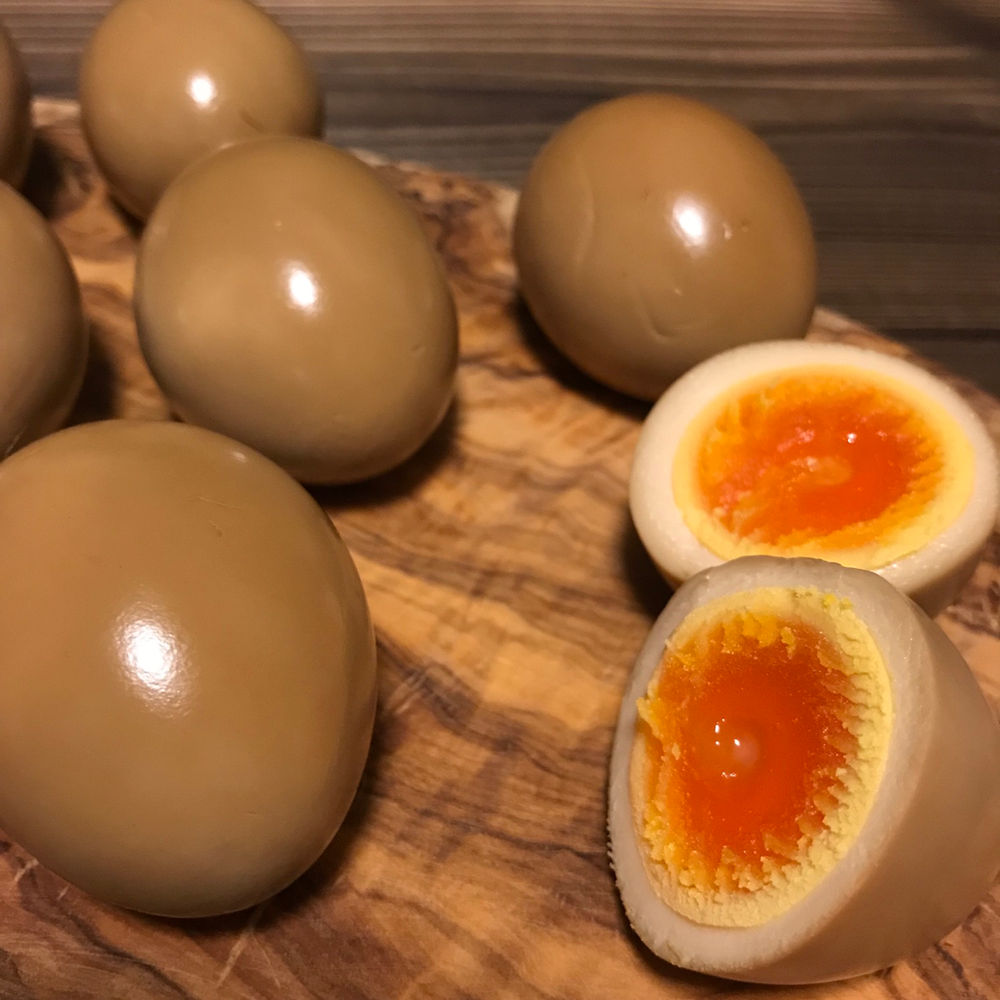 燻製たまご 燻煙温度での違い
