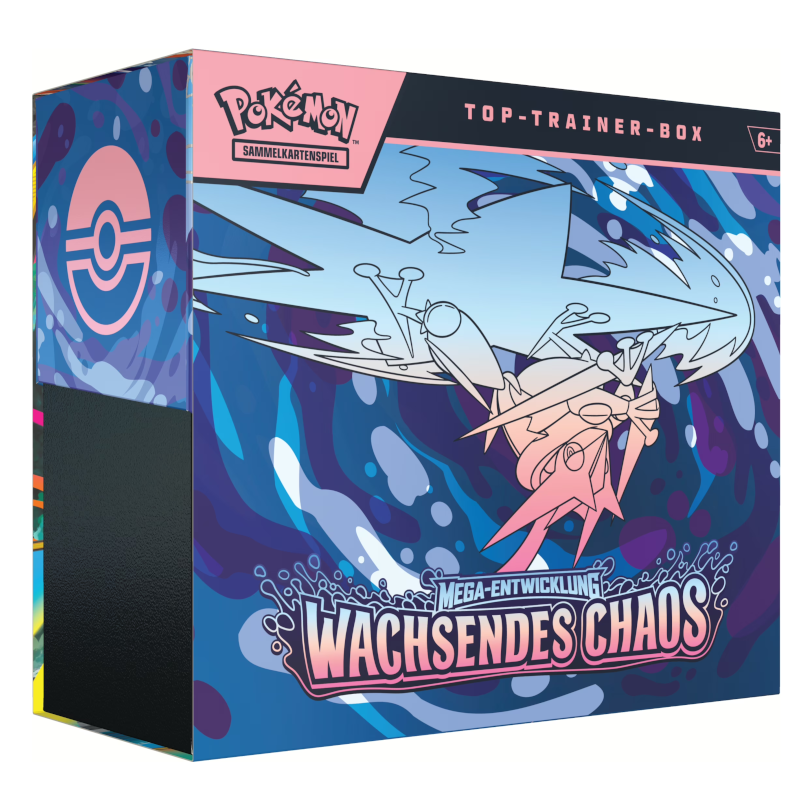 Pokémon TCG - Wachsendes Chaos Top Trainer Box TTB - Deutsch