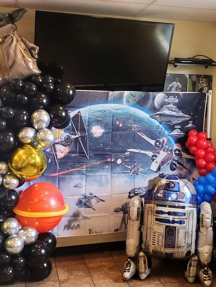 Star Wars Balloon Garland Balloonables