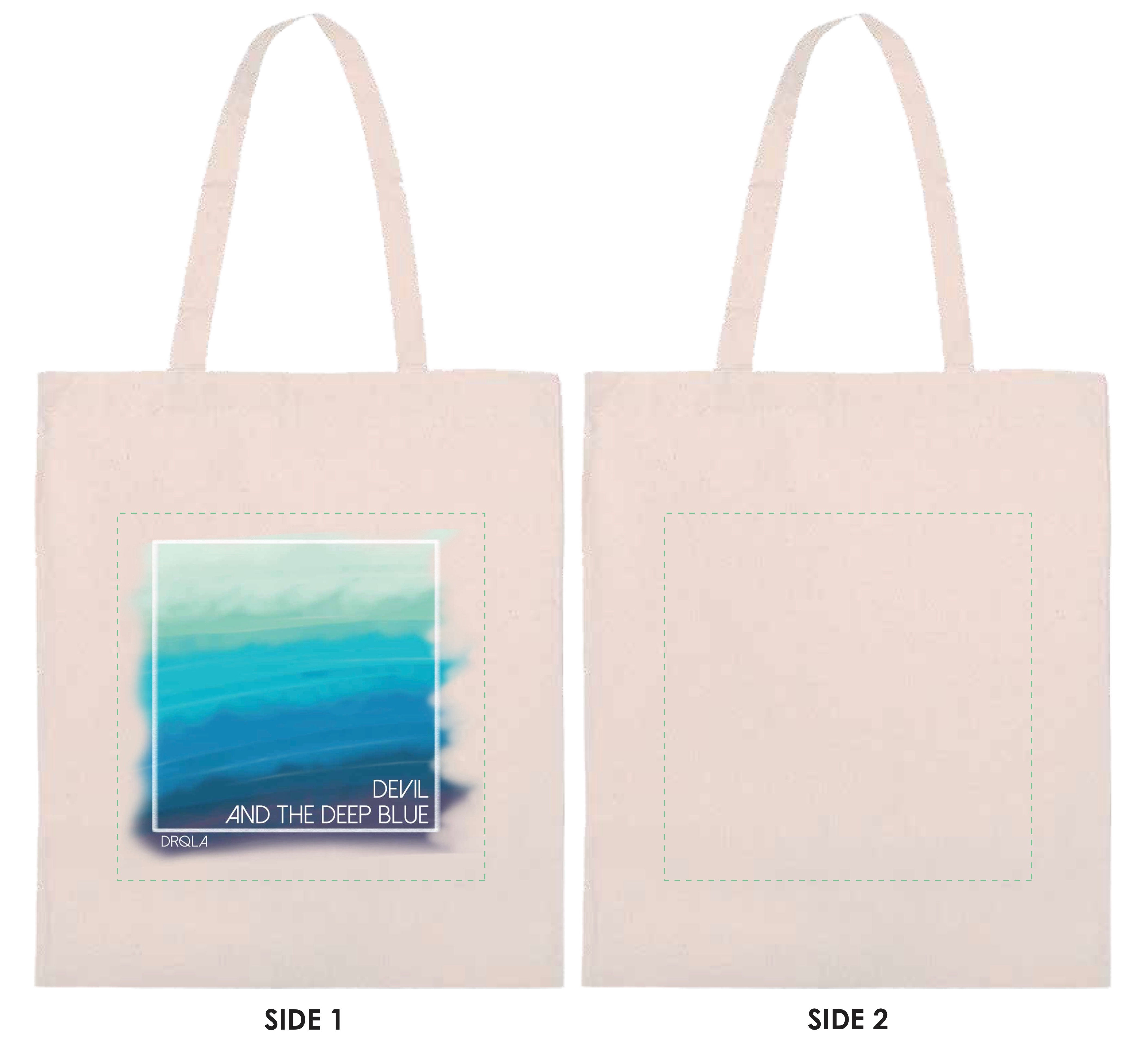 Devil and the Deep Blue Tote Bag