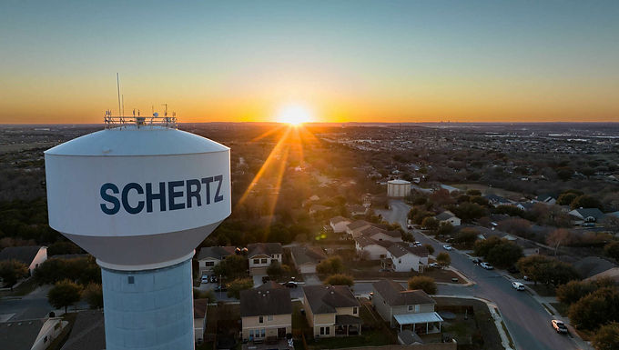 Schertz Texas Water Tower