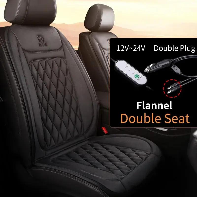 Thumbnail: Electric Car Seat Heating Pad Warm Winter Heated Seats Cushion Universal