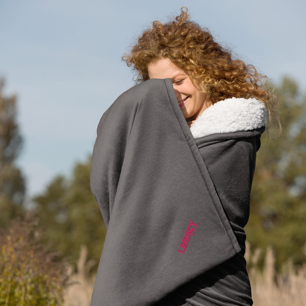 Thumbnail: Premium sherpa legacy blanket