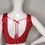 Thumbnail: Maroon seuence deep neck party wear readymade blouse for Indian saree