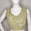 Thumbnail: Henna Green georgette embroidery readymade blouse for Indian saree