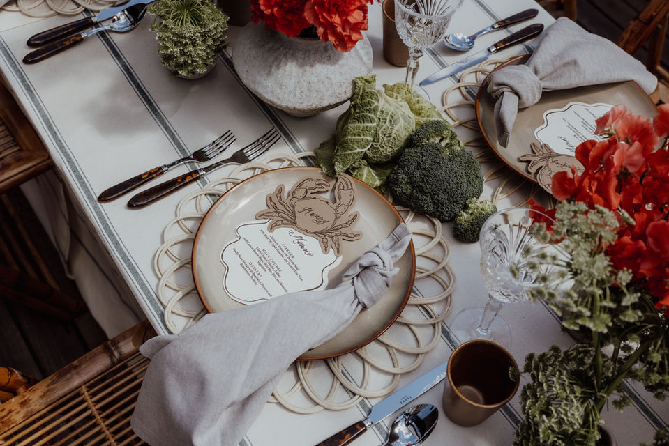 Banner + Table Setting by Geistreich