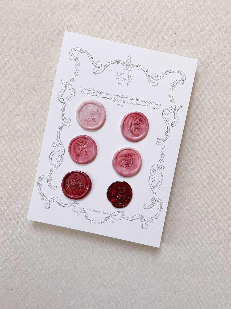 Miniaturbild: Wax seals | self-adhesive