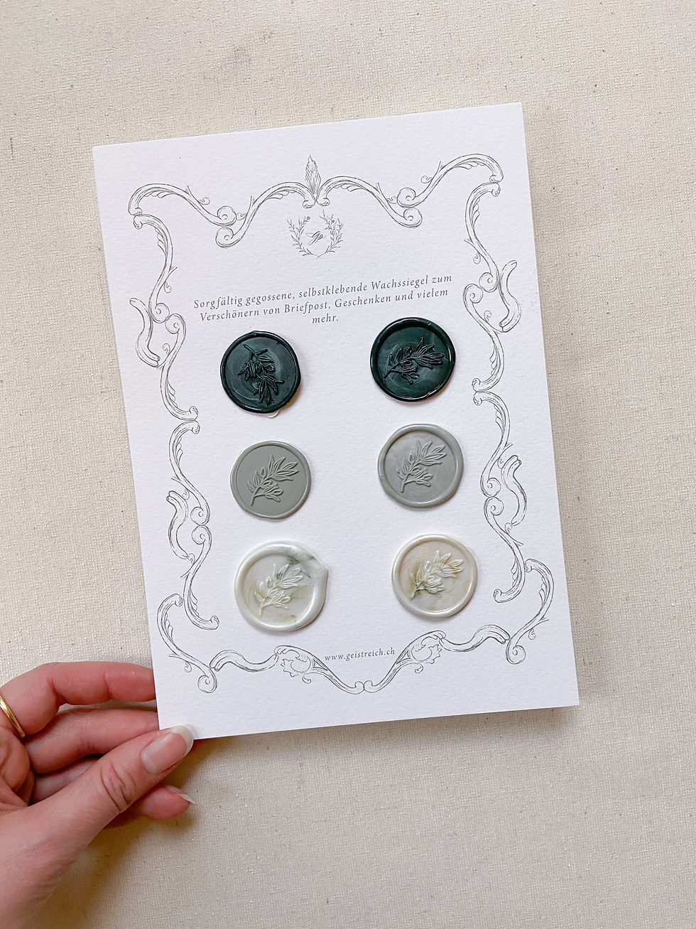 Miniaturbild: Wax seals | self-adhesive