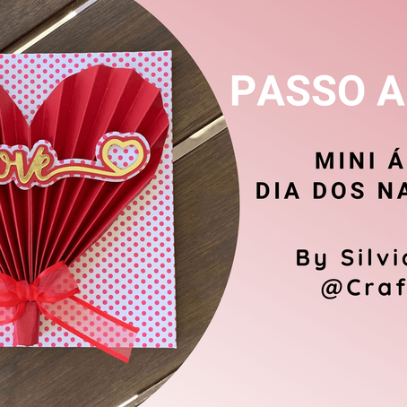 Mini Álbum Dia dos Namorados em Scrapbook- Como fazer