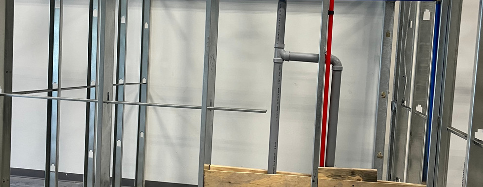 Tenant Improvement Drain Waste Vent Rough-in