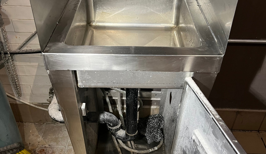 Restaurant Sink Pedal Faucet Install
