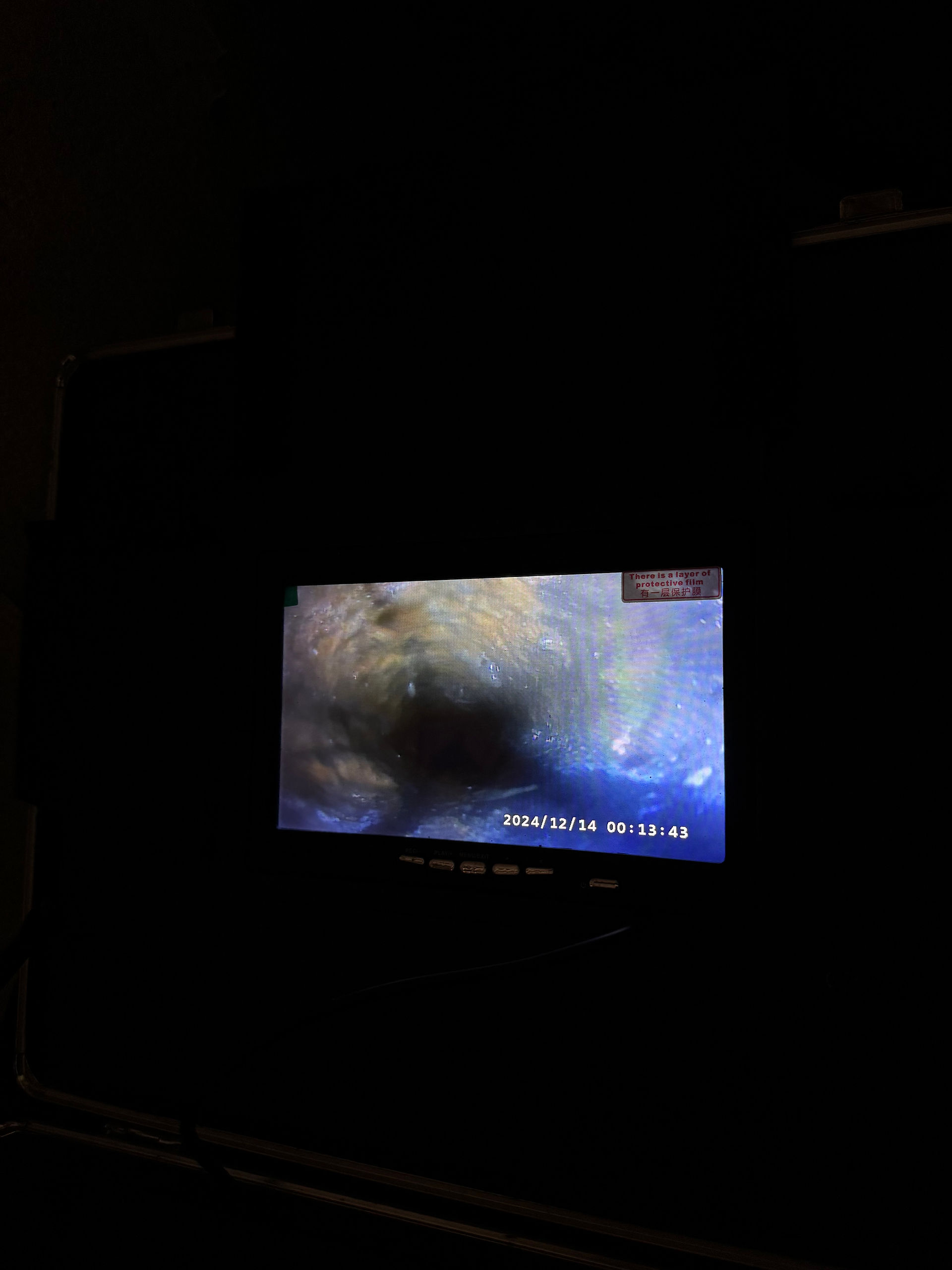 Power Auger Sewer Line and Camera Inspection