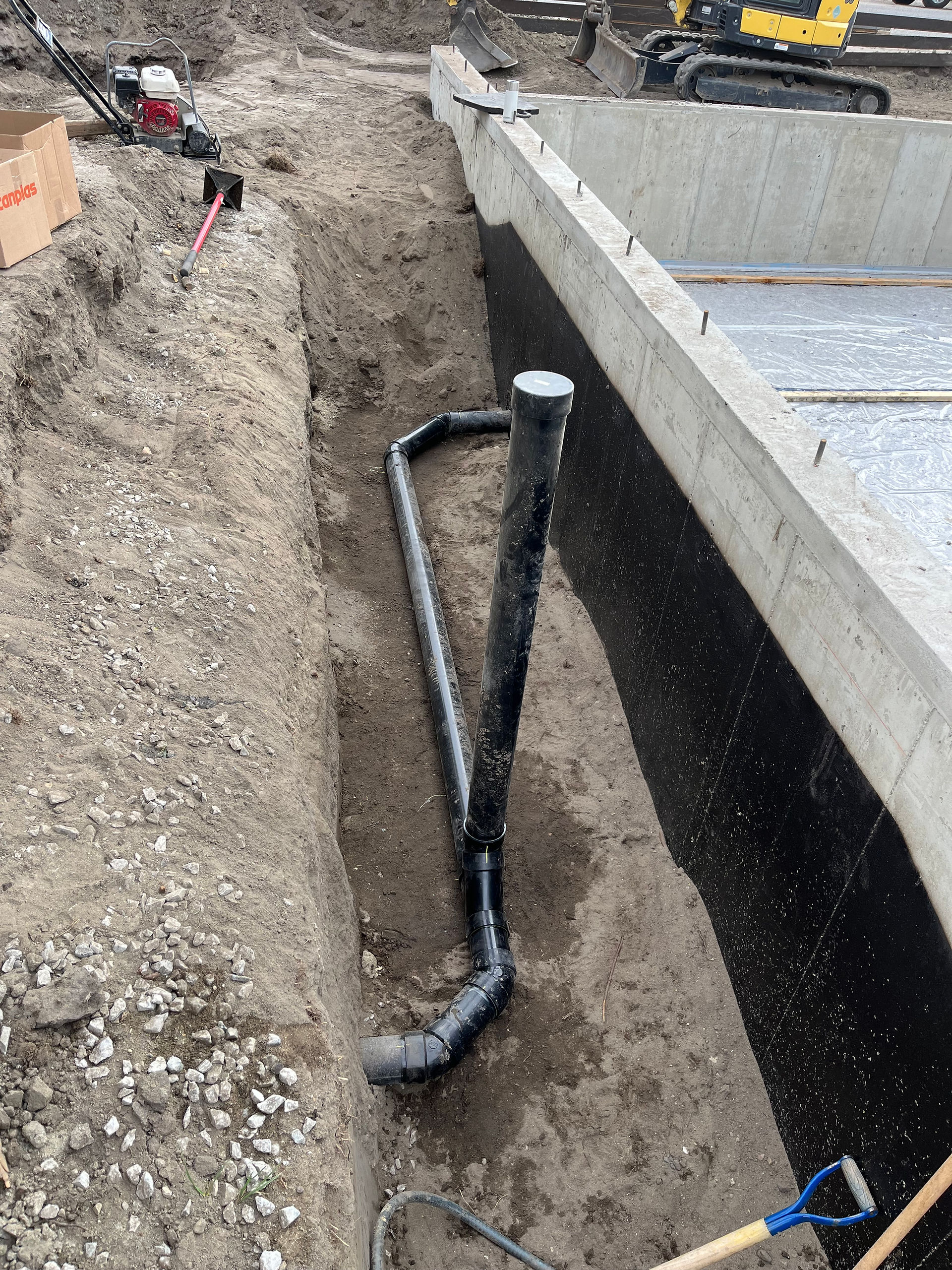 New Build Sewer Line