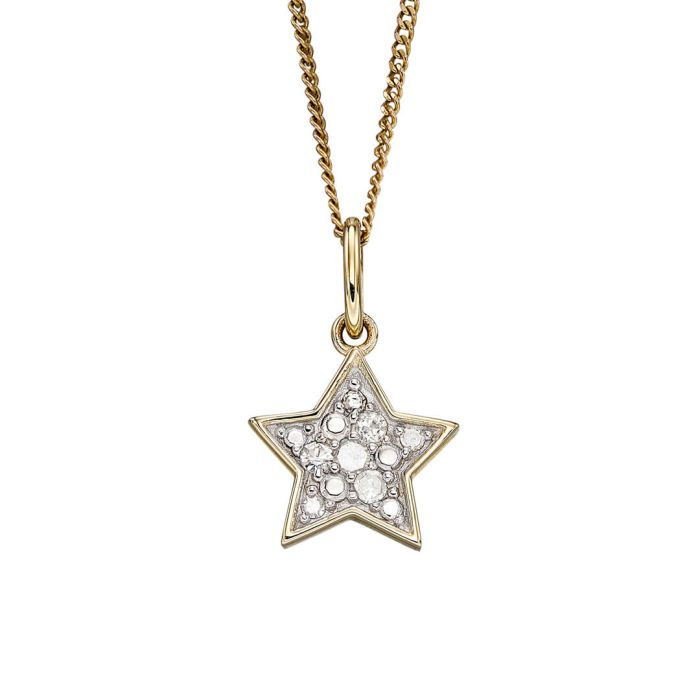 Star Diamond Pendants