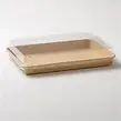 Kraft Paper Tray with Lid