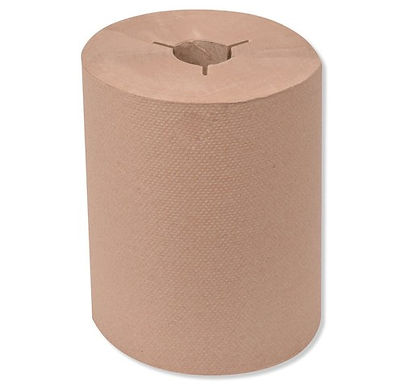 8" Natural Roll Towels (H86)