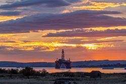 Cromarty Firth Oil Rig