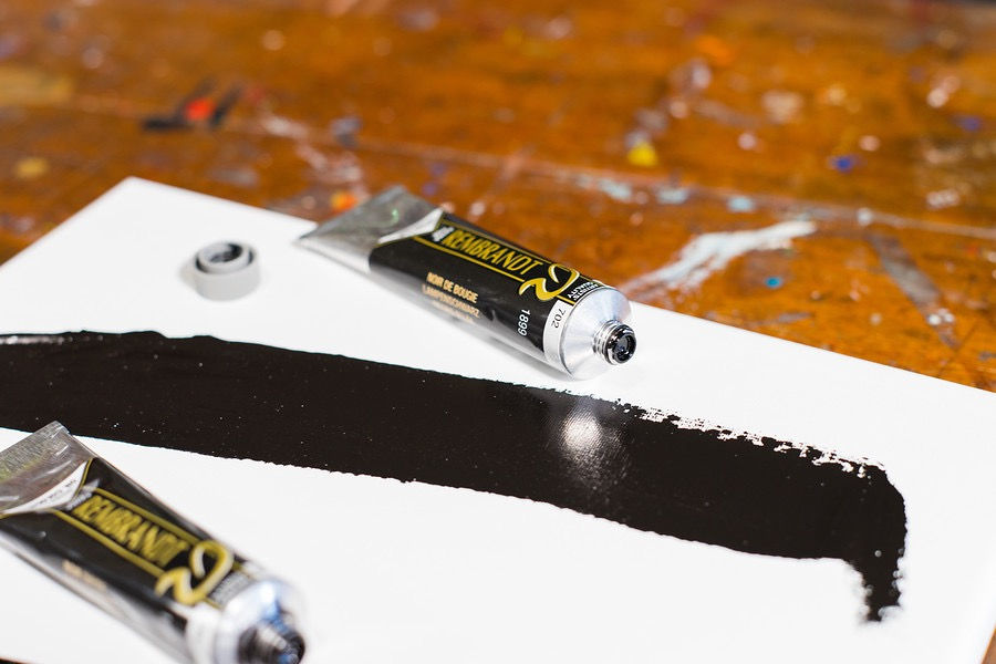 Thumbnail: Oil Colour 40 ml Lamp Black 702