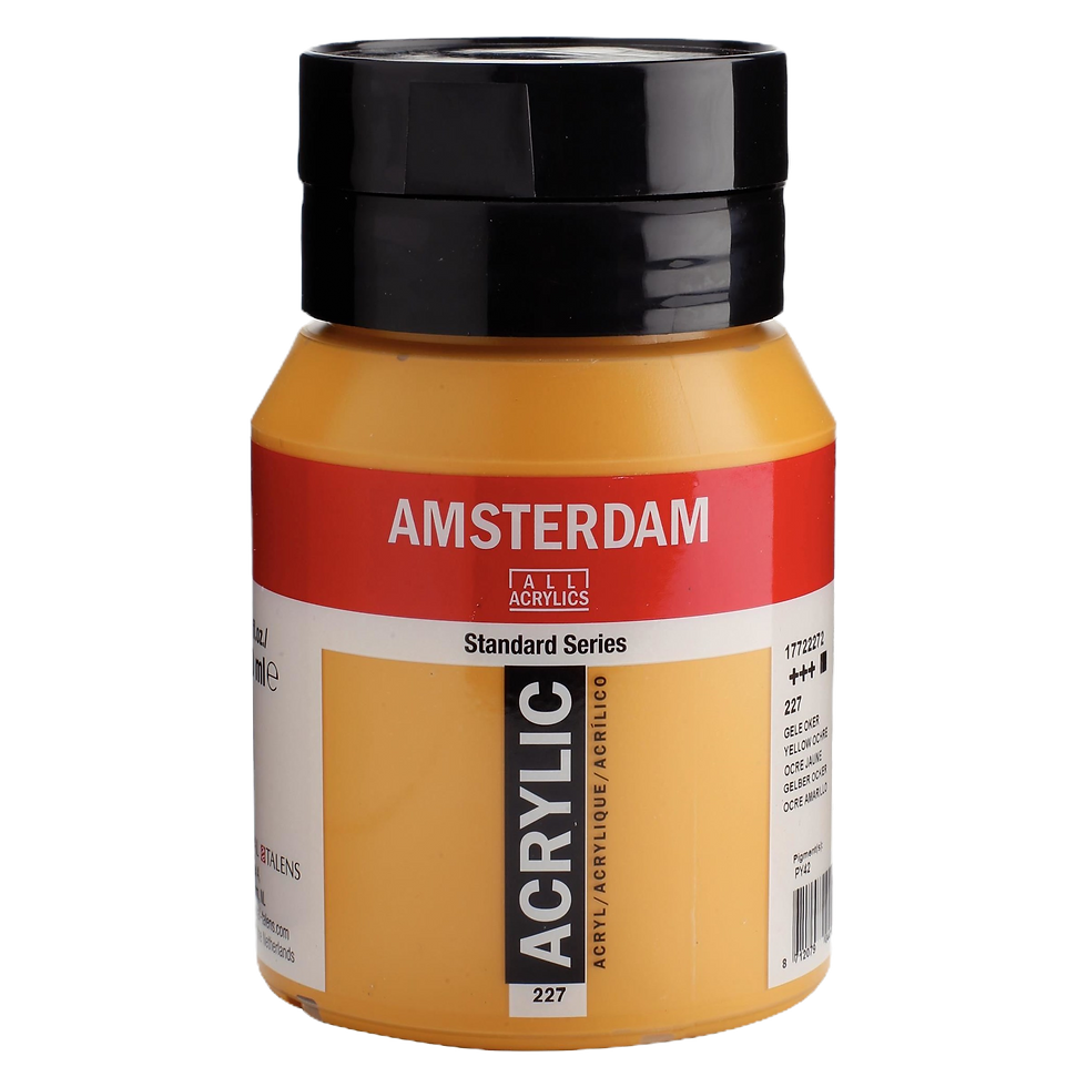 Acrylic Colour 500 ml Yellow Ochre 227