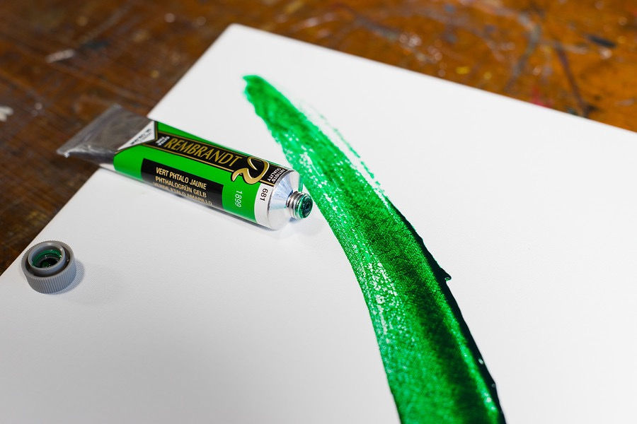 Thumbnail: Oil Colour 40 ml Phthalo Green Yellow 681
