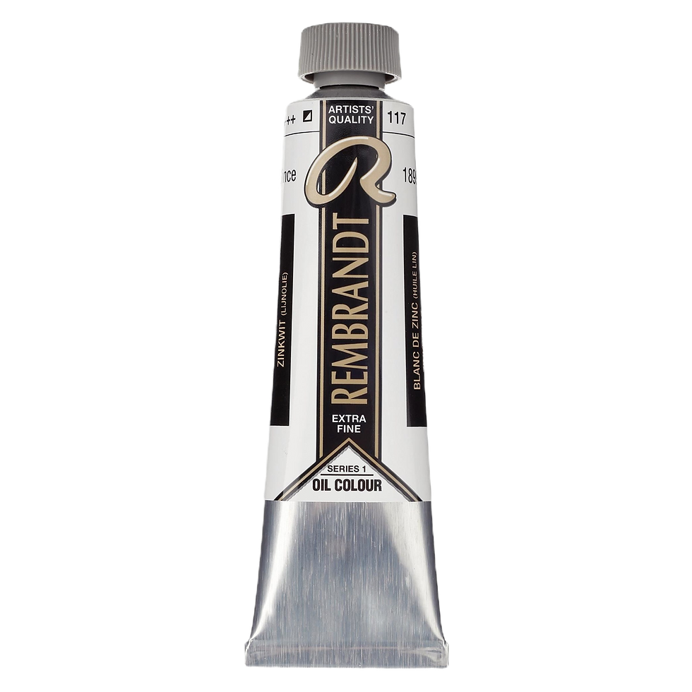 Oil Colour 40 ml Zinc White (Linseed Oil) 117