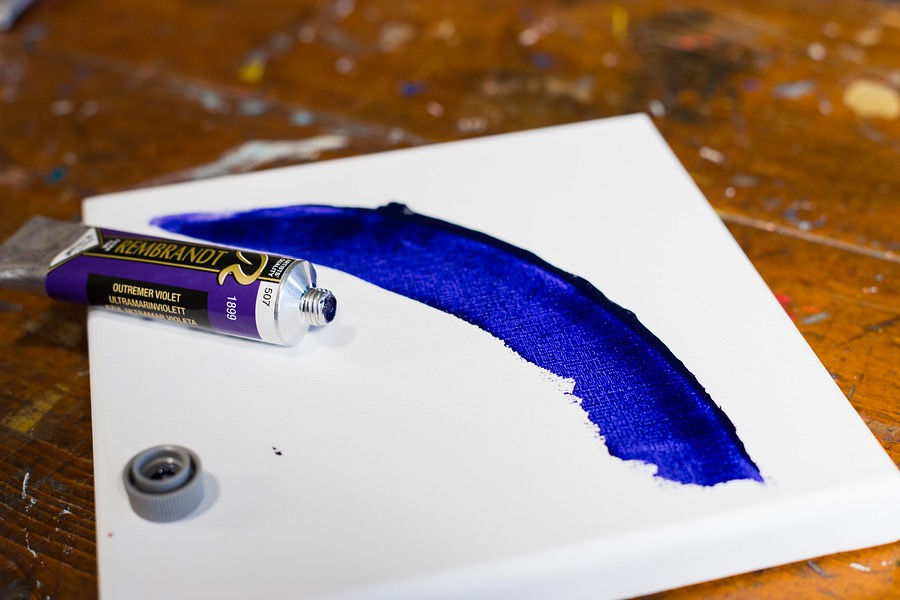 Thumbnail: Oil Colour 40 ml Ultramarine Violet 507