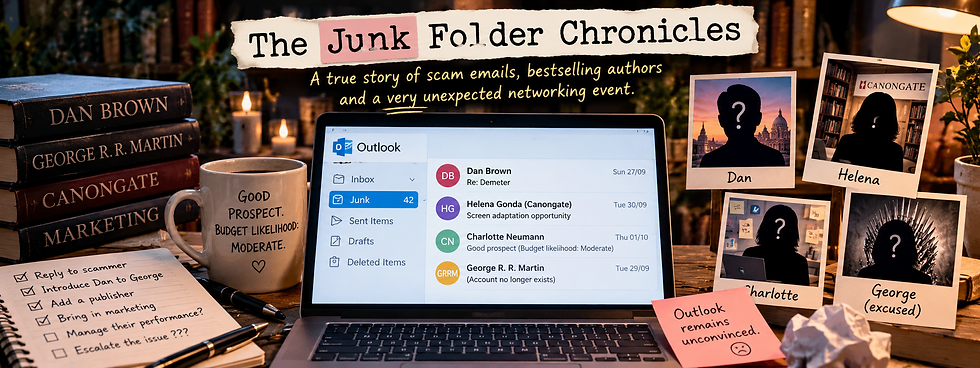 Dan Brown Emailed Me About My Book. There Was Just One Problem…