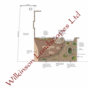 Wilkinson Landscapes Ltd landscape design plan
