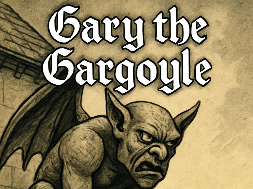 Meet Gary the Gargoyle (A Sneak Peek from Utter Nonsense)