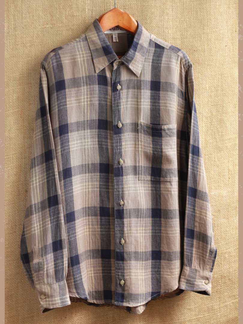 Camisa xadrez vintage - Tamanho M/G