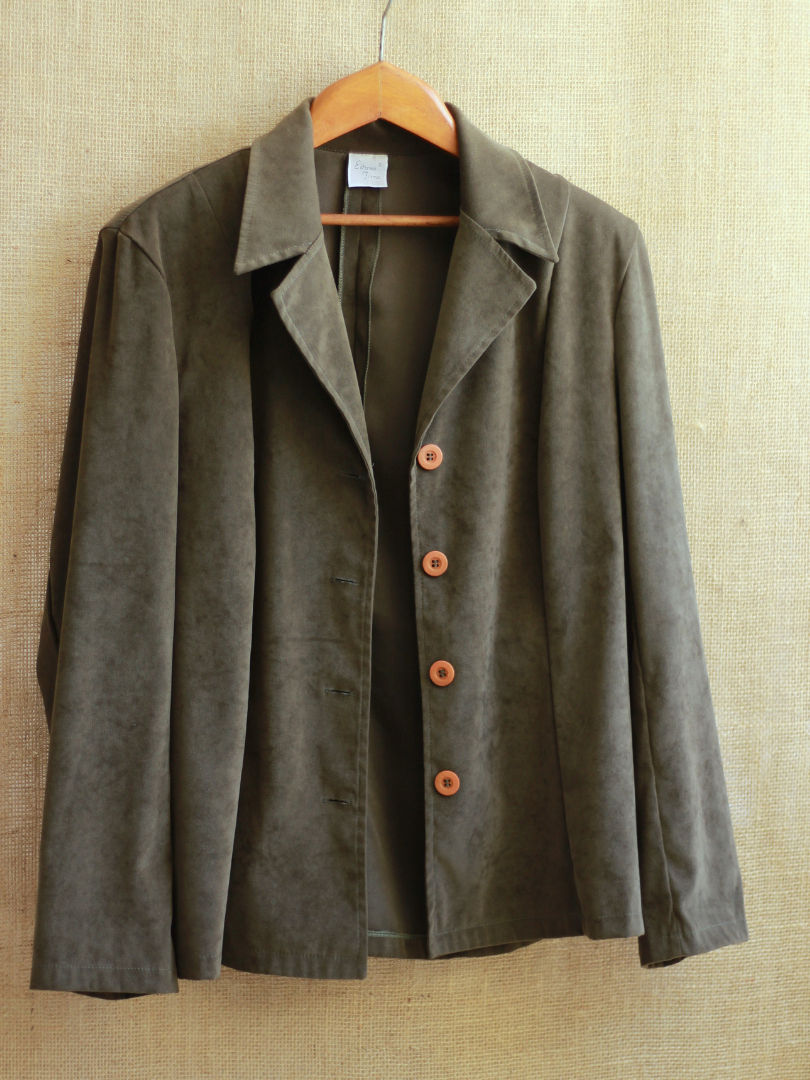 Casaco verde musgo - Tamanho G