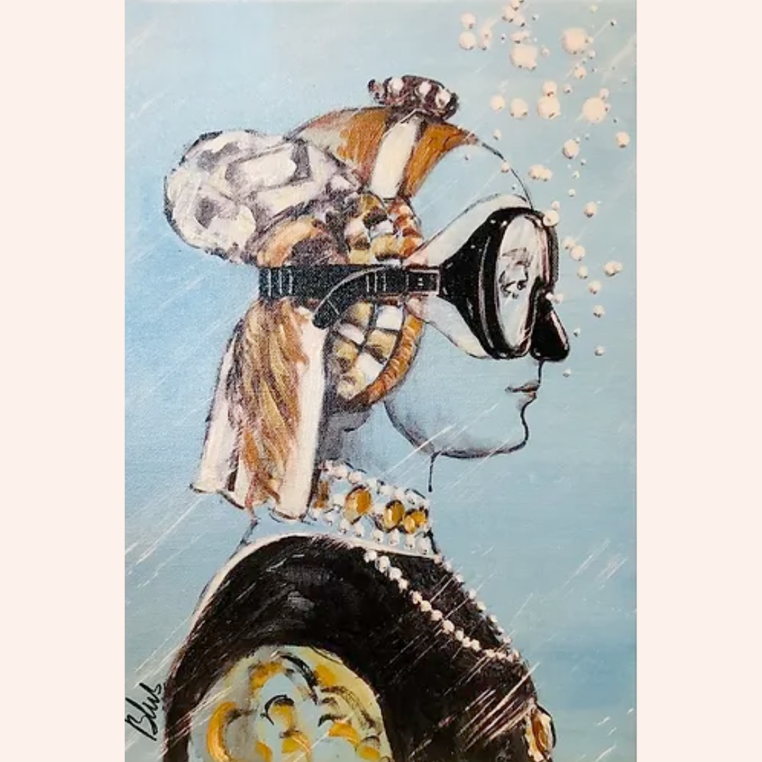 BLUB | Battista Sforza | on Canvas (S)